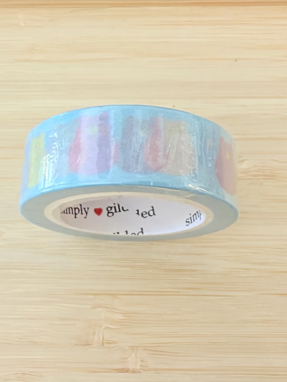 Simply Gilded 2022 Easter Basket Blue Wide Washi Tape NEW Sealed